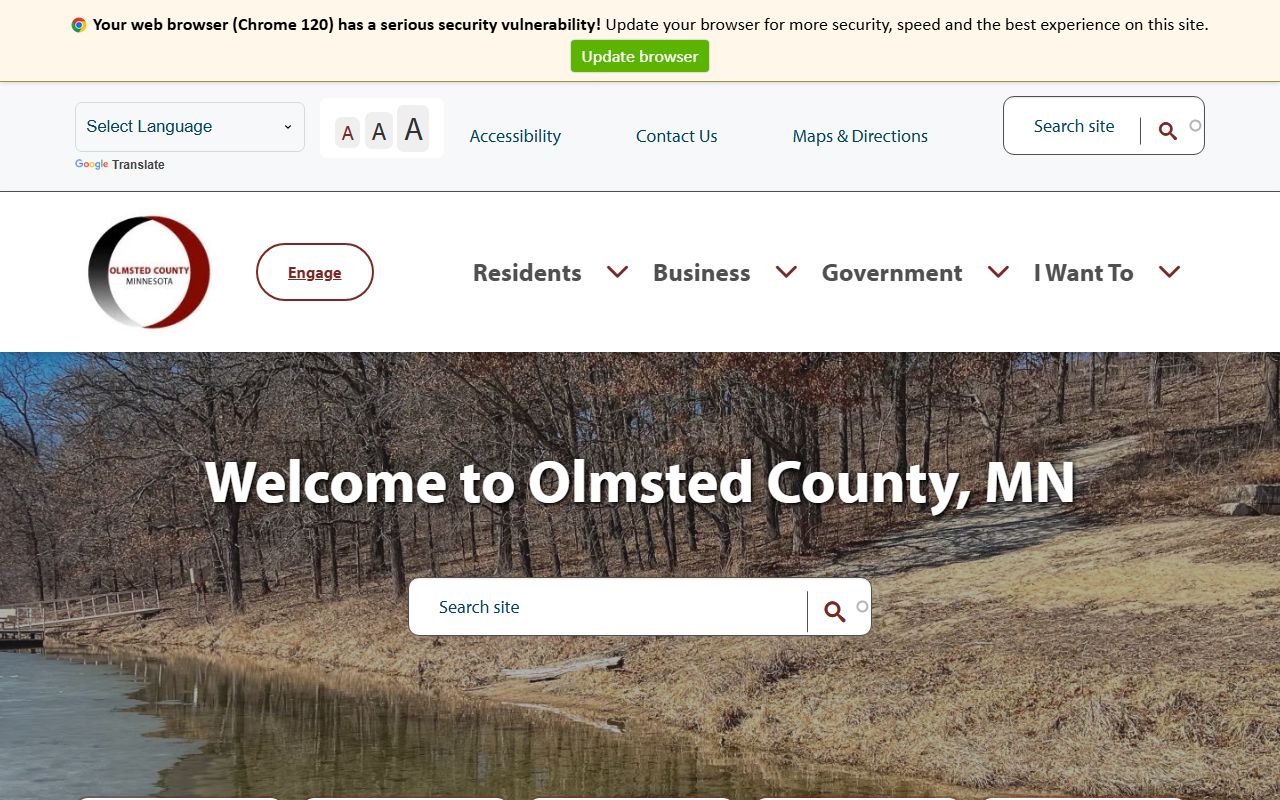 Olmsted County White Pages resource page