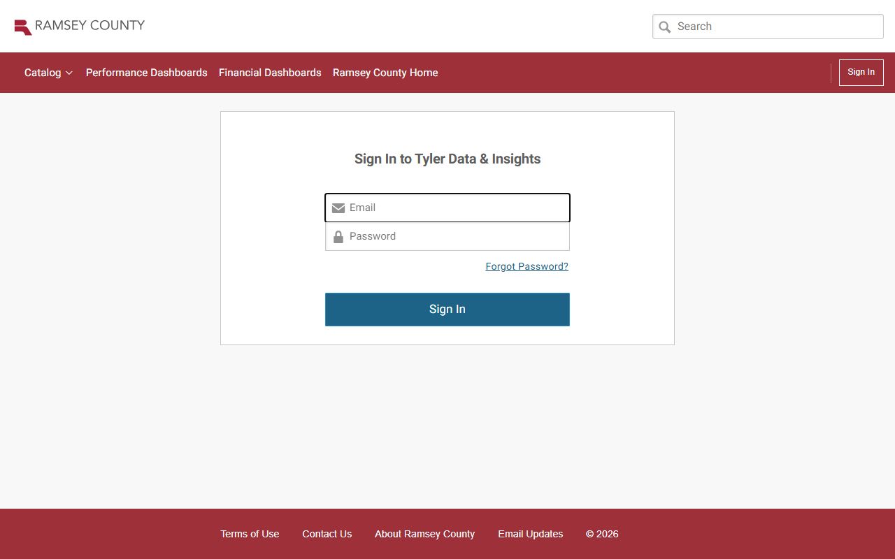 Ramsey County White Pages jail roster search on open data portal
